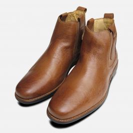 Formal Cognac Mens Chelsea Boots Anatomic & Co