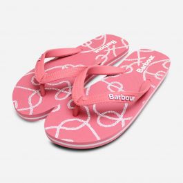 ladies barbour flip flops