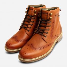 Barbour brown hotsell brogues