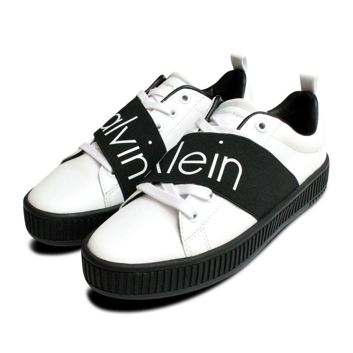 Calvin klein shoes black and white shop