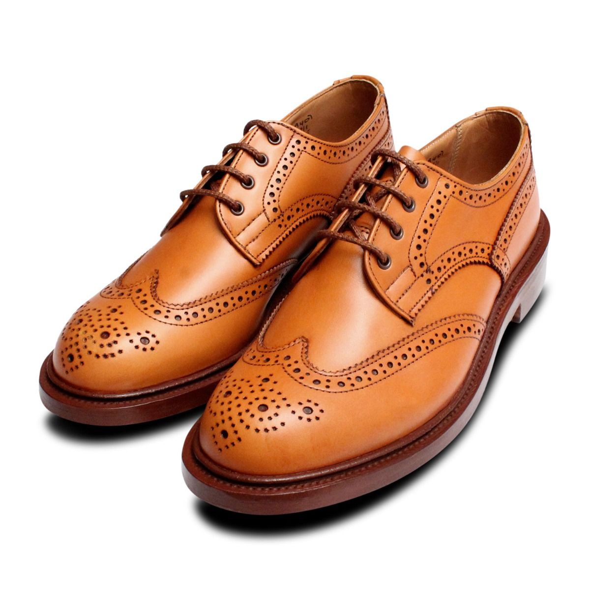 Trickers Anne in Acorn Tan Ladies Brogue Shoes