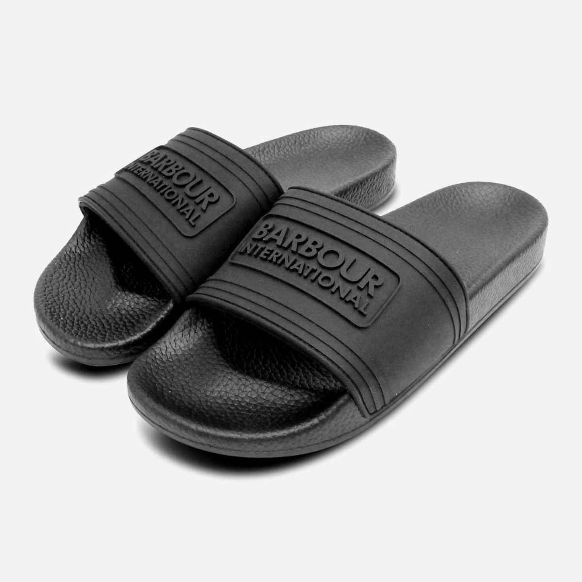 Mens on sale barbour sliders