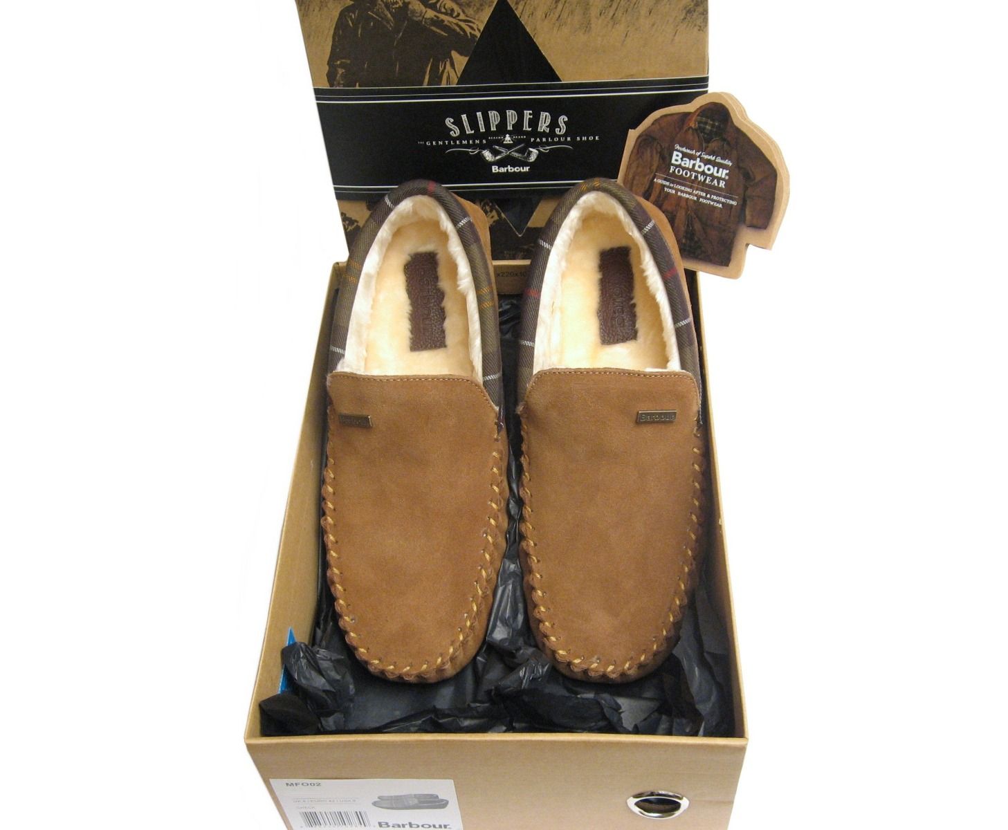 Barbour slippers hot sale size 12