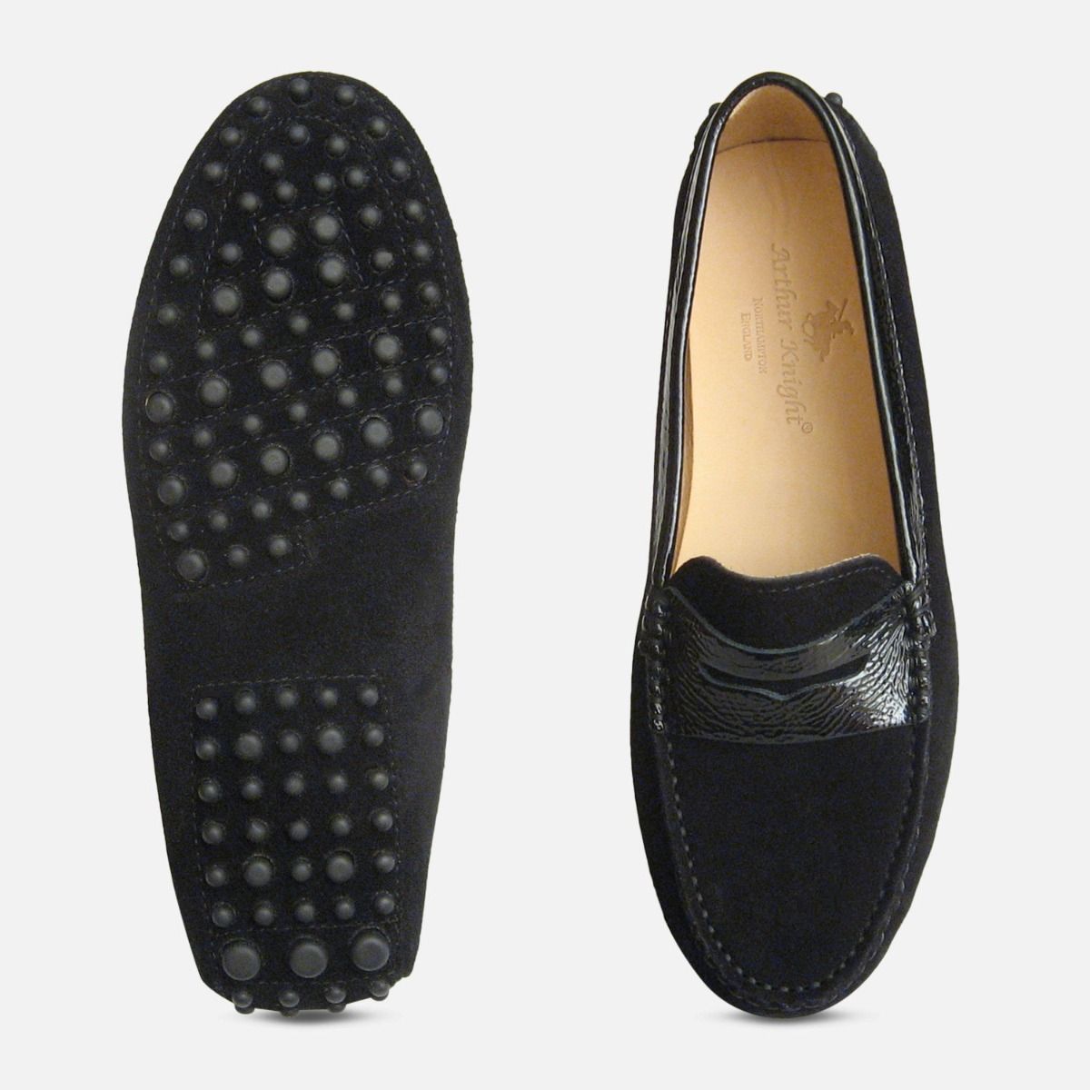 Black driving cheap shoes womens