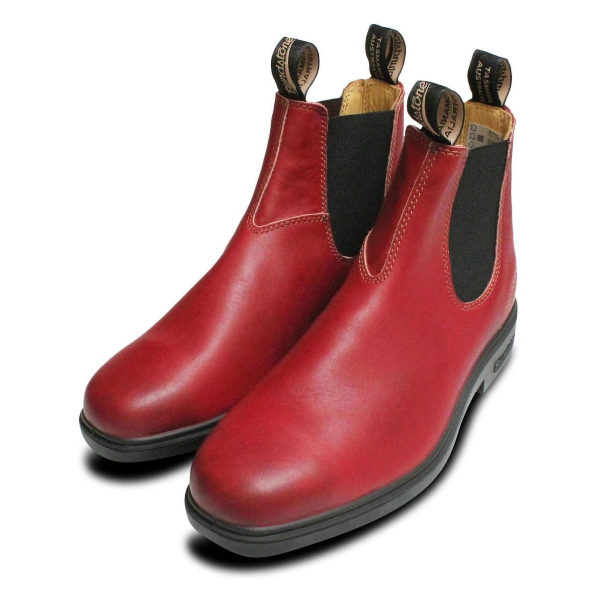 Ladies Blundstone Burgundy 1302 Rubber Sole Chelsea Boot