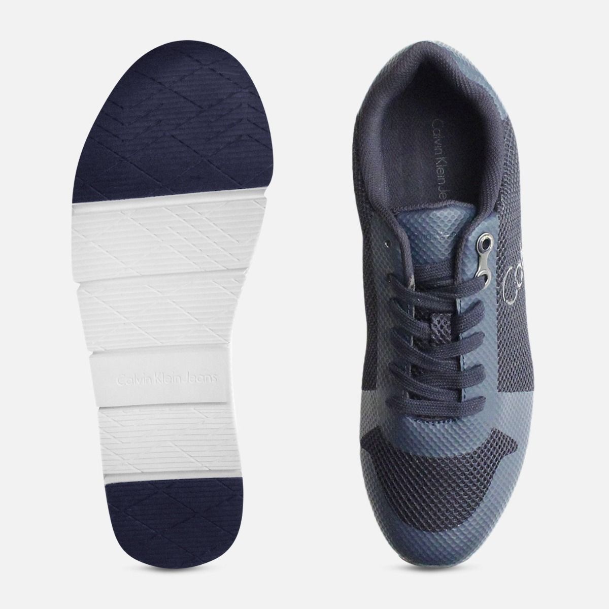 Navy Blue Calvin Jacques Sneakers for