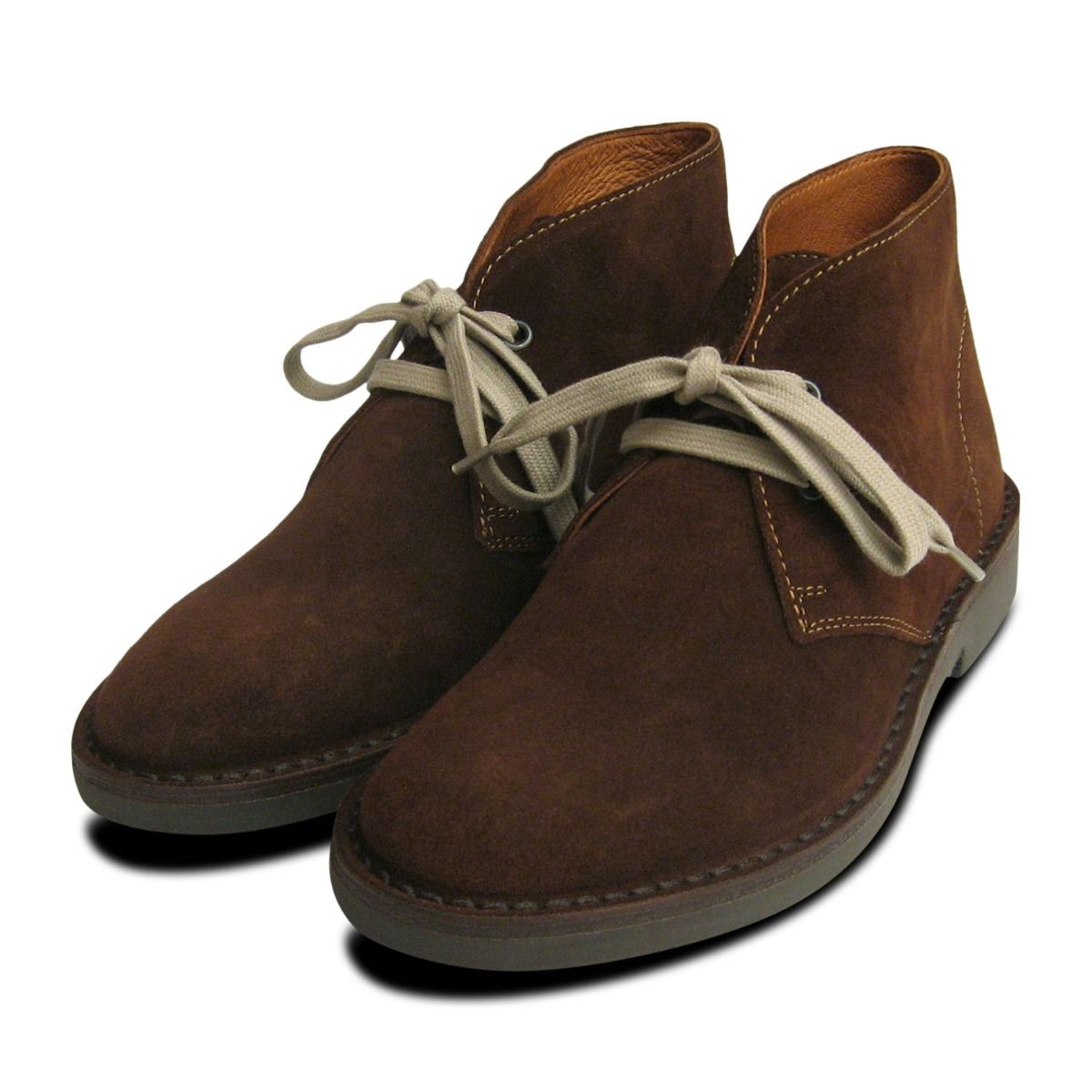 womens brown leather desert boots