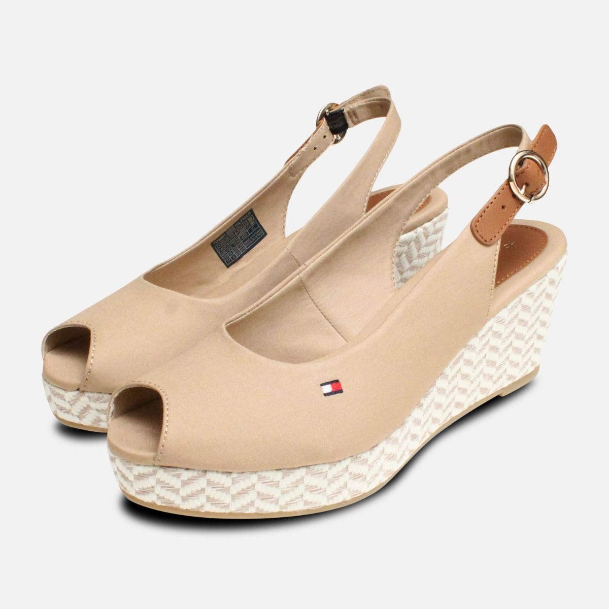 Tommy Hilfiger Platform Sandals khaki casual look Shoes Sandals Platform Sandals 