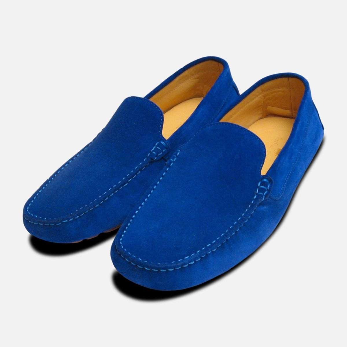 Royal Blue Suede Shoes For Men Discount | bellvalefarms.com