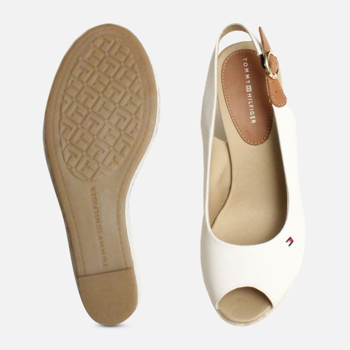 Tommy Hilfiger Platform Sandals White
