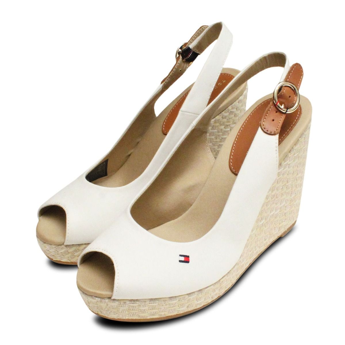 Tommy Hilfiger Platform Sandals White