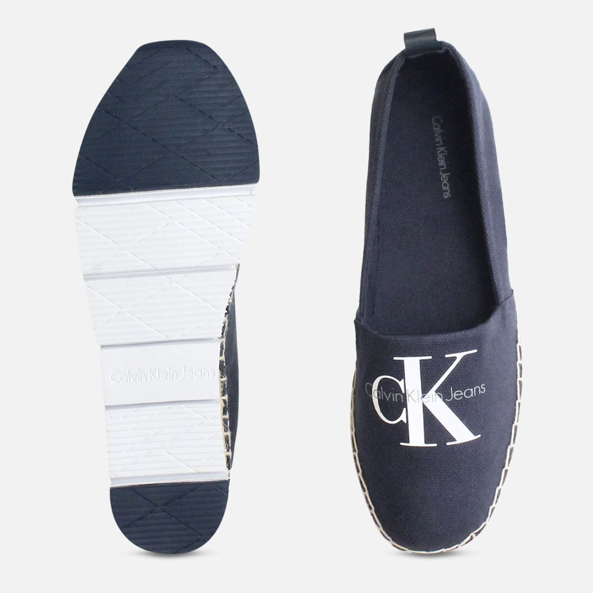 Calvin klein 2024 genna espadrilles