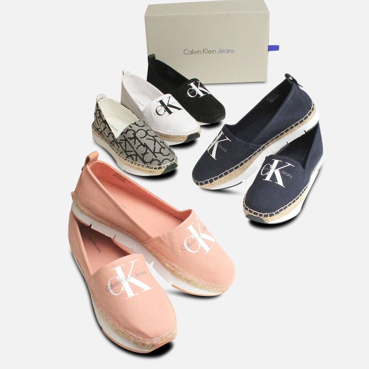 Calvin klein ladies clearance shoes