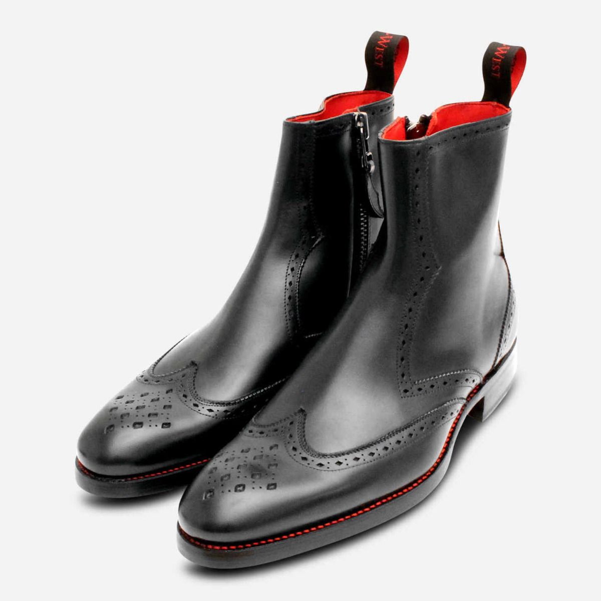 jeffery west black chelsea boots