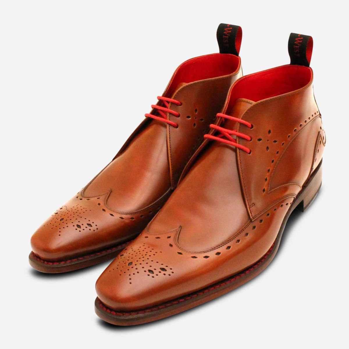 Brogue sales chukka boots