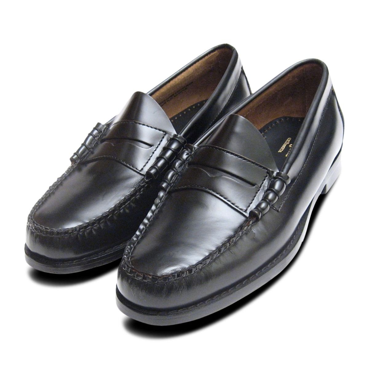 Classic Mens Polished Larson Penny Loafers GH Bass Weejuns