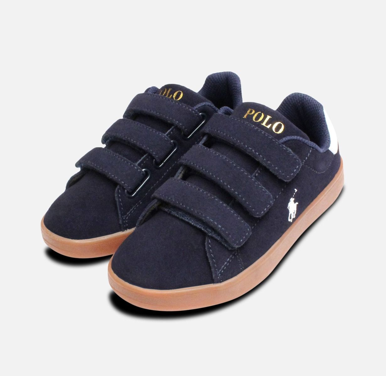 Polo blue 2025 suede shoes