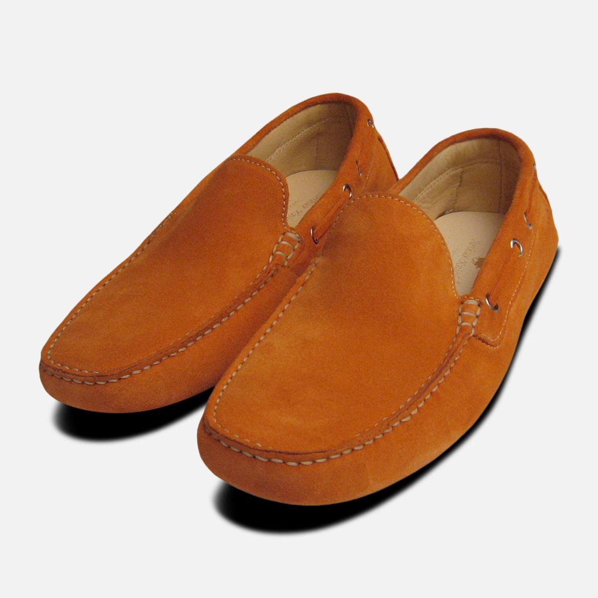 Orange designer shoes on sale mens