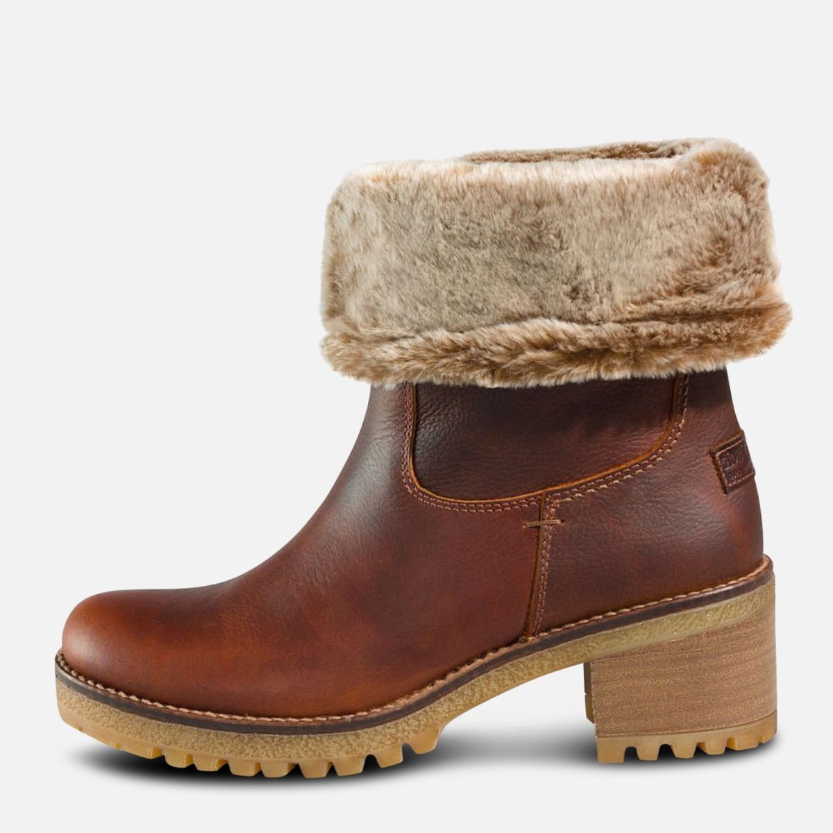 stikstof begaan Additief Ladies Panama Jack Chestnut Brown Fur Piola Boots