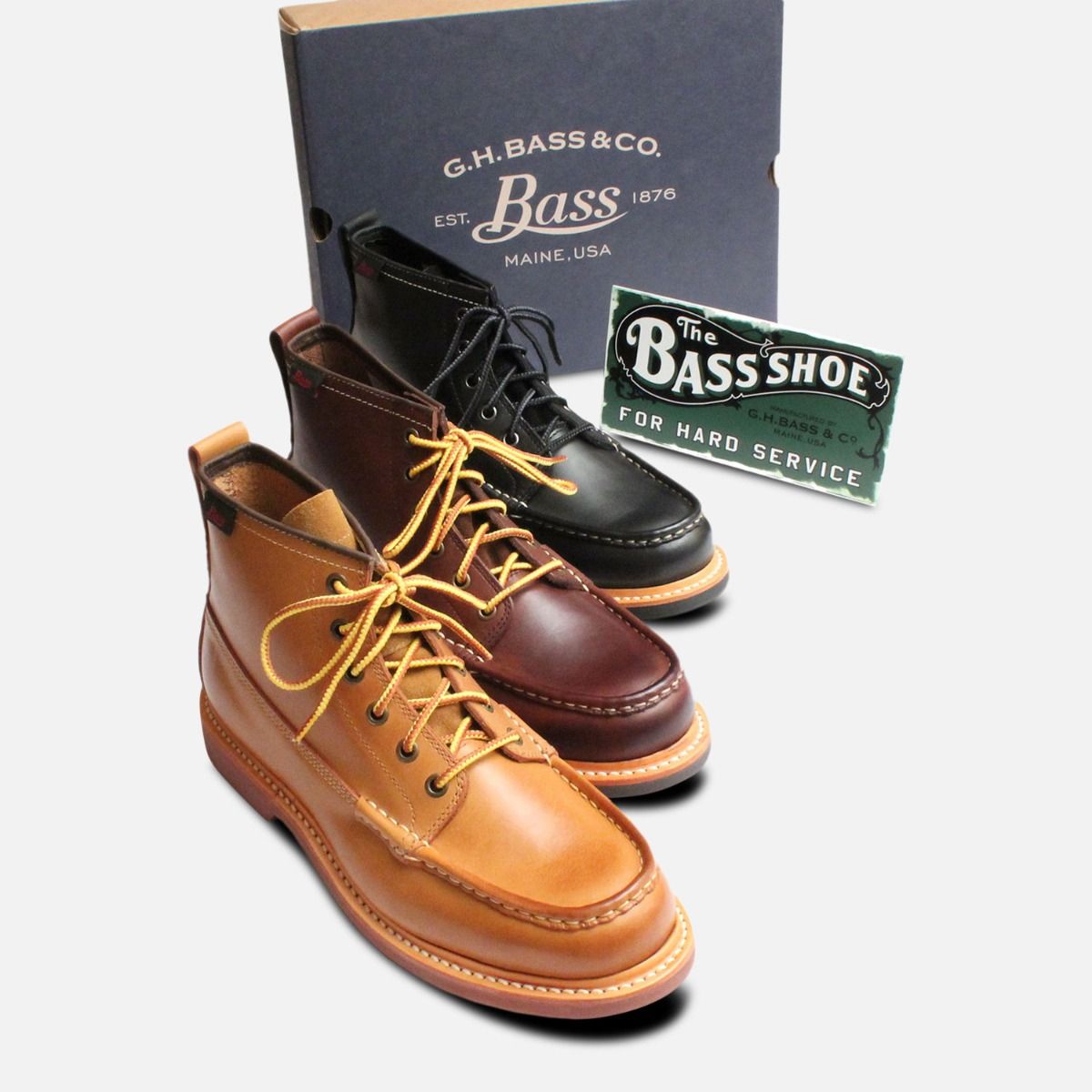 Gh bass shop mens boots