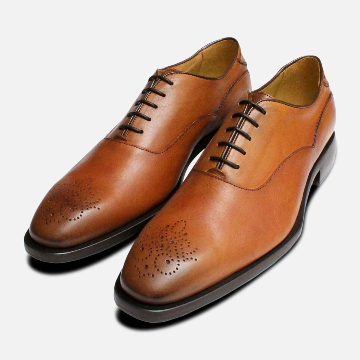 Oliver Sweeney Shoes Sabatini Cognac Brogues