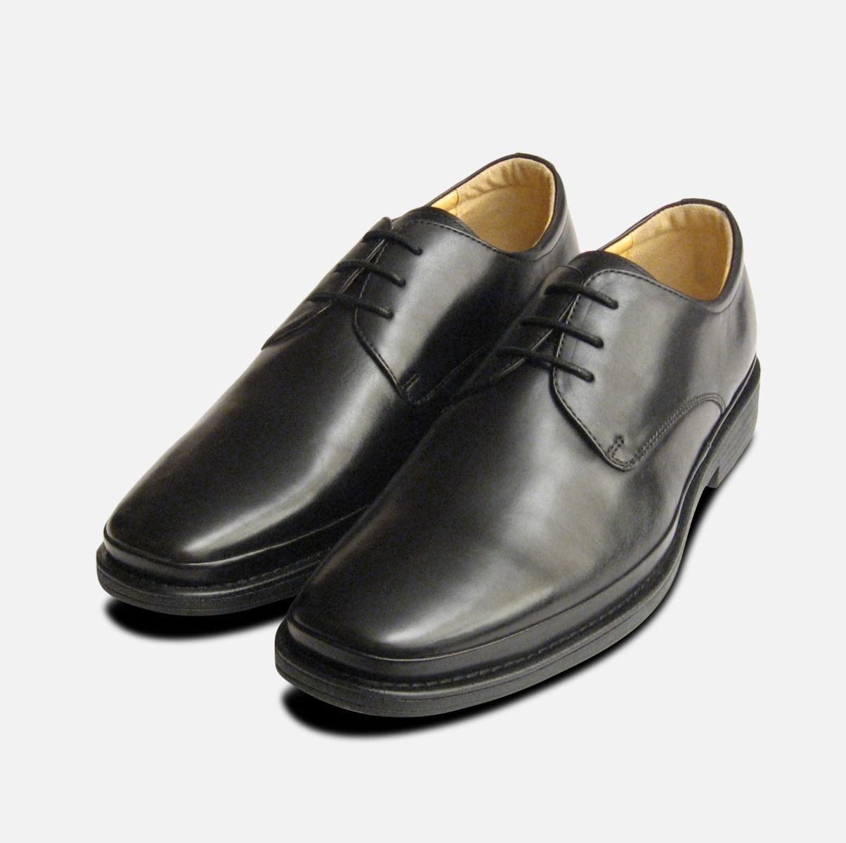 Steptronic Formal Black Mens Lace Up Shoes