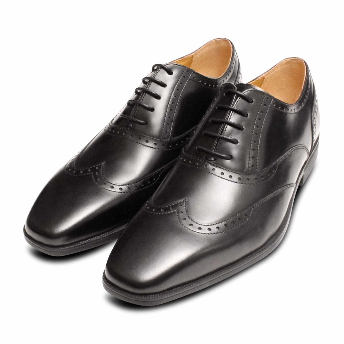 Steptronic Chisel Toe Black Hastings Formal Dress Shoes