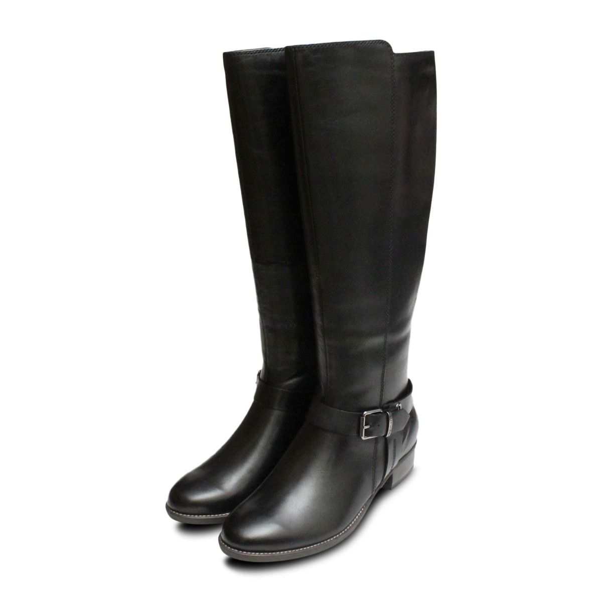 Womens black 2025 quilted boots