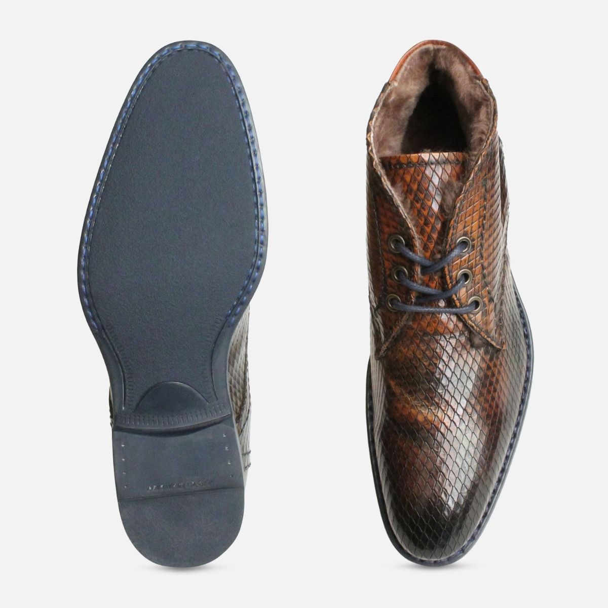 Lined chukka boots sale