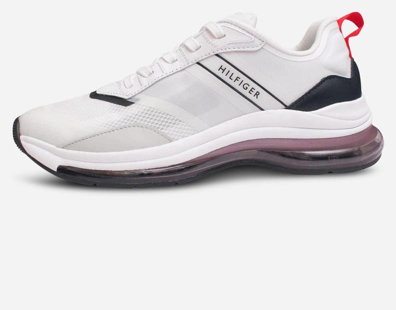 Gewaad Westers Mortal Tommy Hilfiger Air Runner Sports Shoes in White