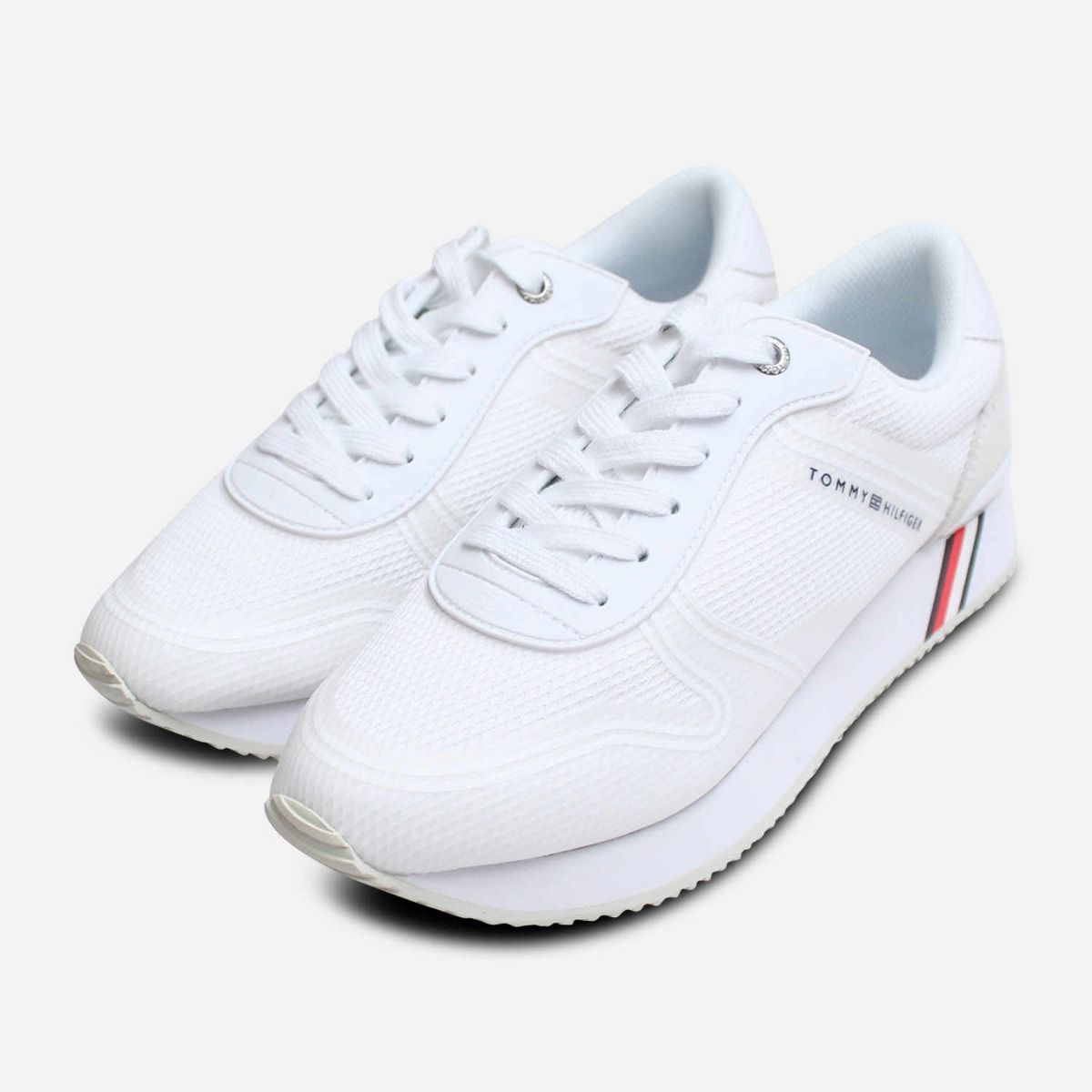 Tommy Hilfiger Womens Active Sneakers in White