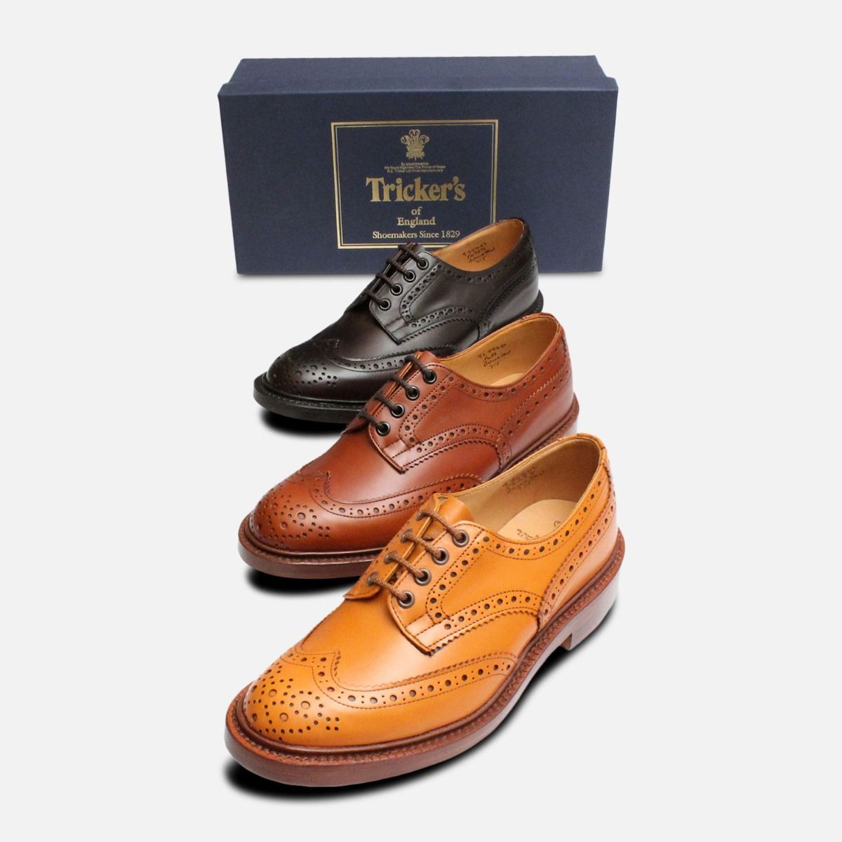 Trickers Bourton Espresso Dainite Shoes