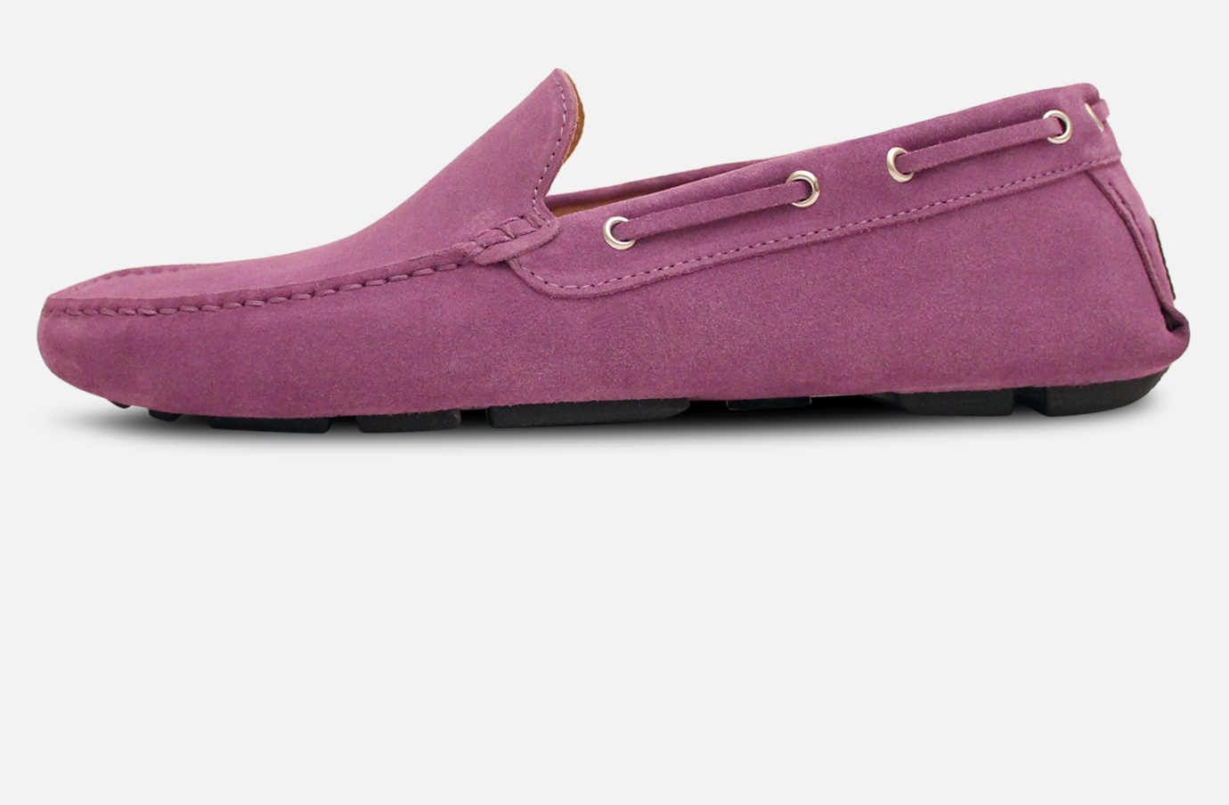 Mens purple clearance suede dress shoes