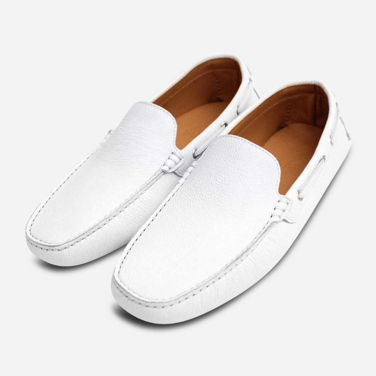 Shoes Moccasins Vagabond Moccasins natural white business style 