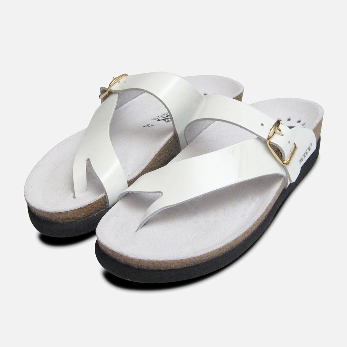 Mephisto white cheap helen sandals