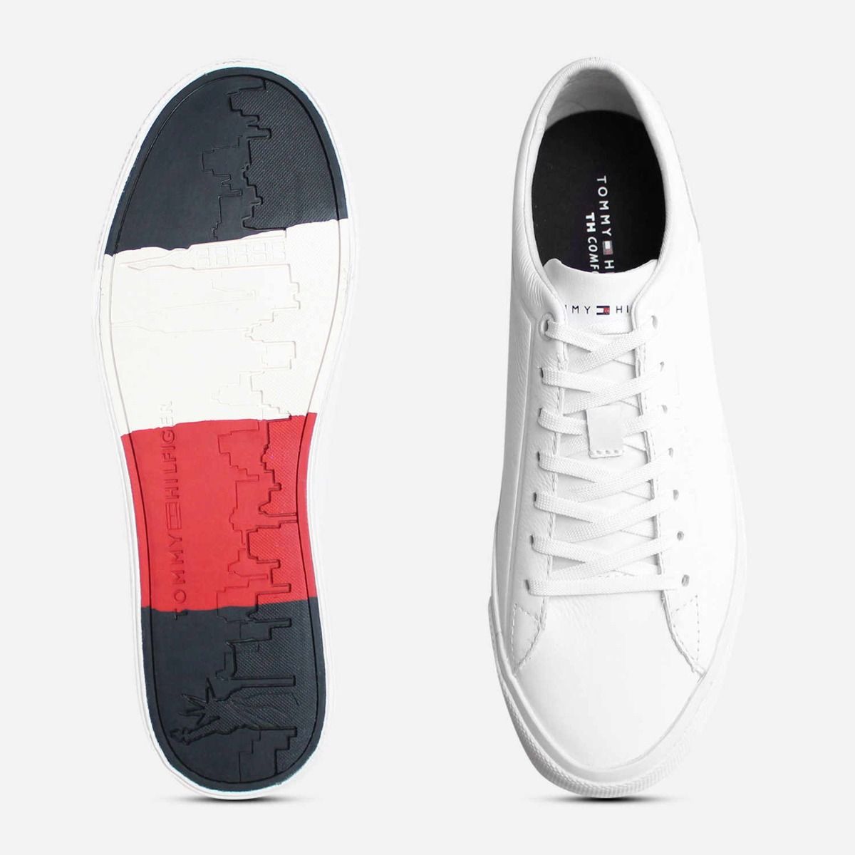 Premium White Sneakers Tommy Hilfiger Shoes