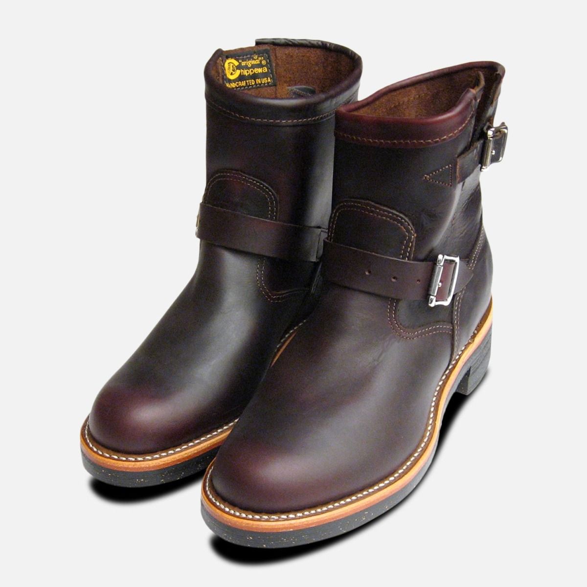 logger boots with vibram soles