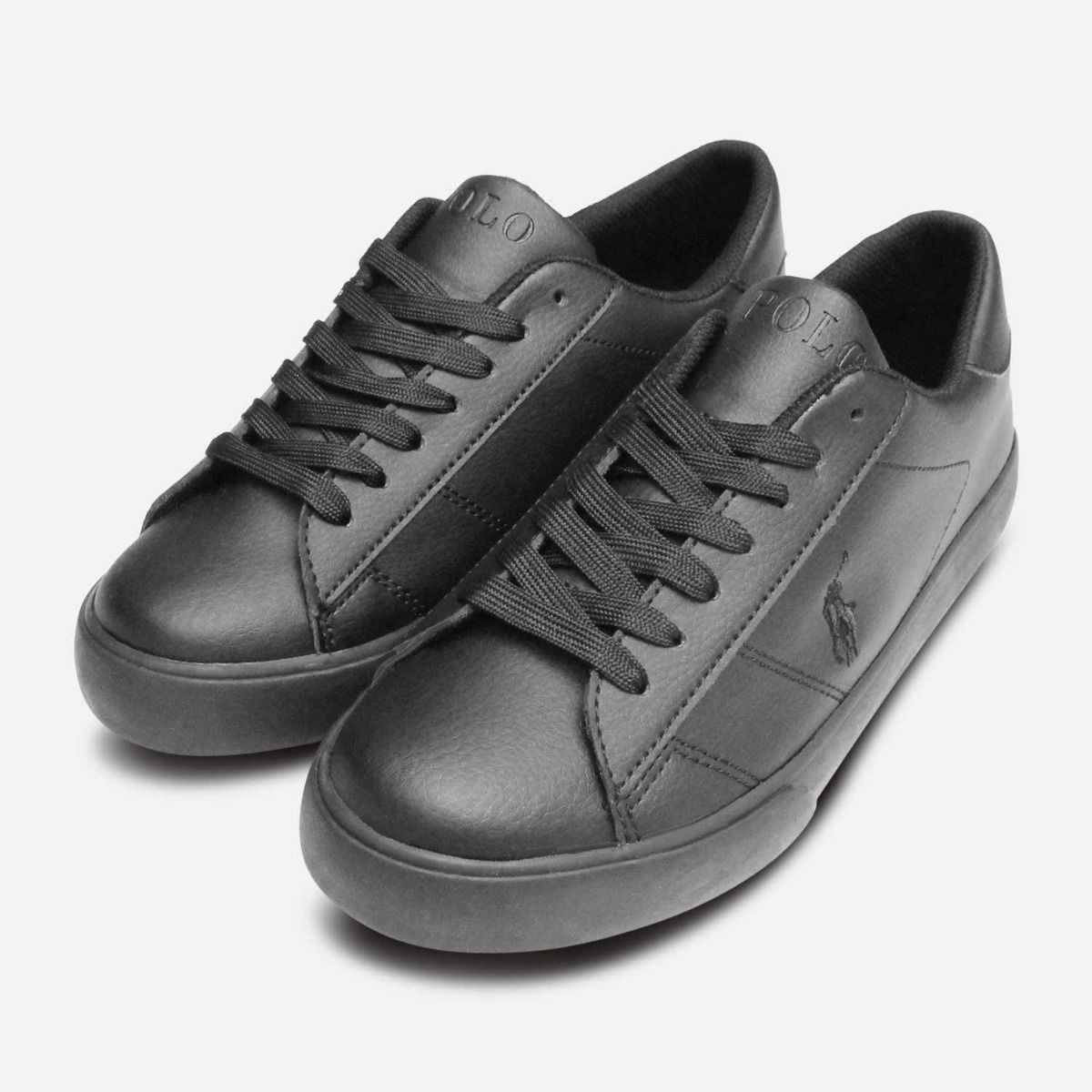 all black designer shoes