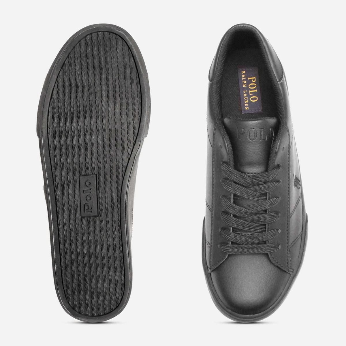 Black Leather Smart Designer Shoes