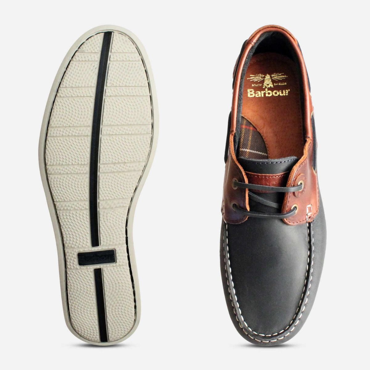 Classic Barbour Capstan Boat Shoes in 