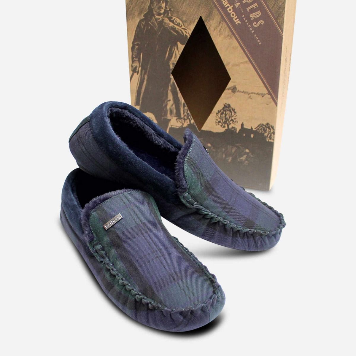 barbour slippers size 11