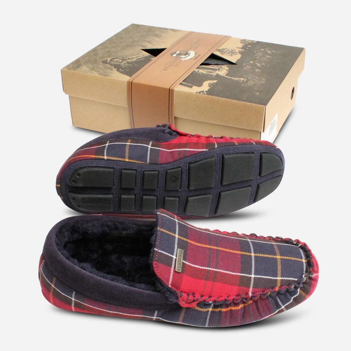 barbour mens monty slippers