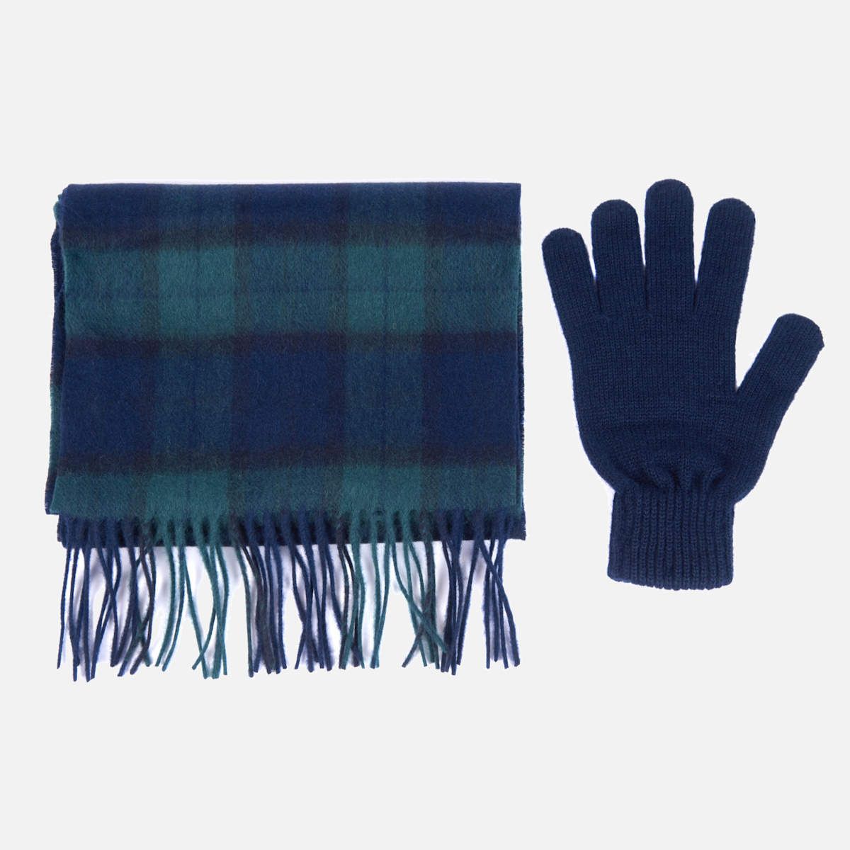 barbour scarf set