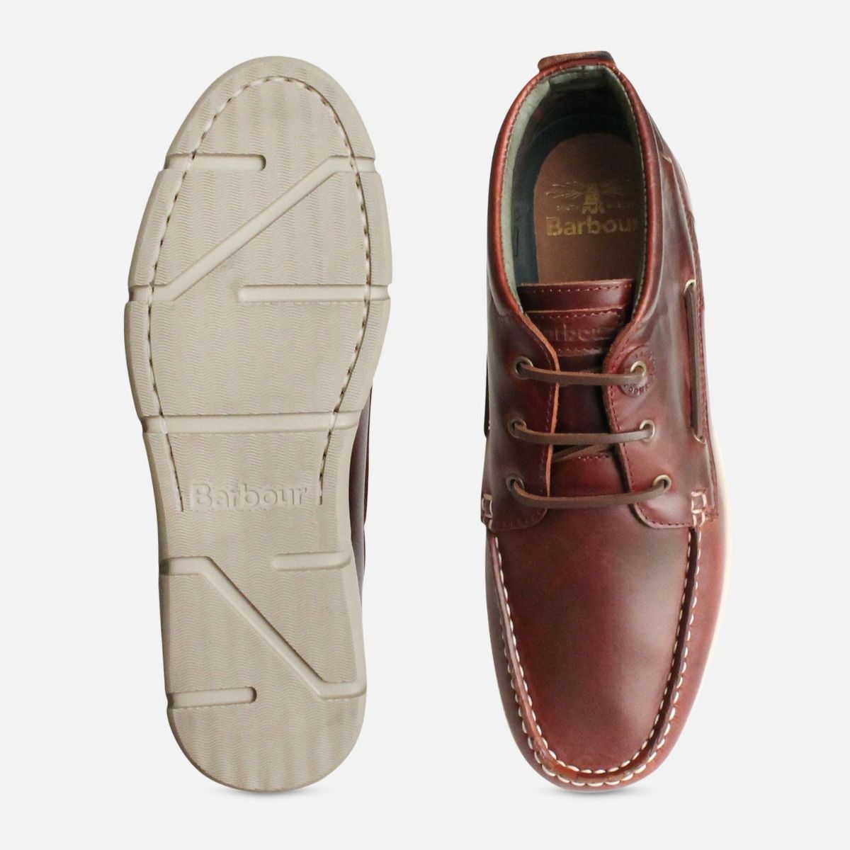 barbour brown shoes