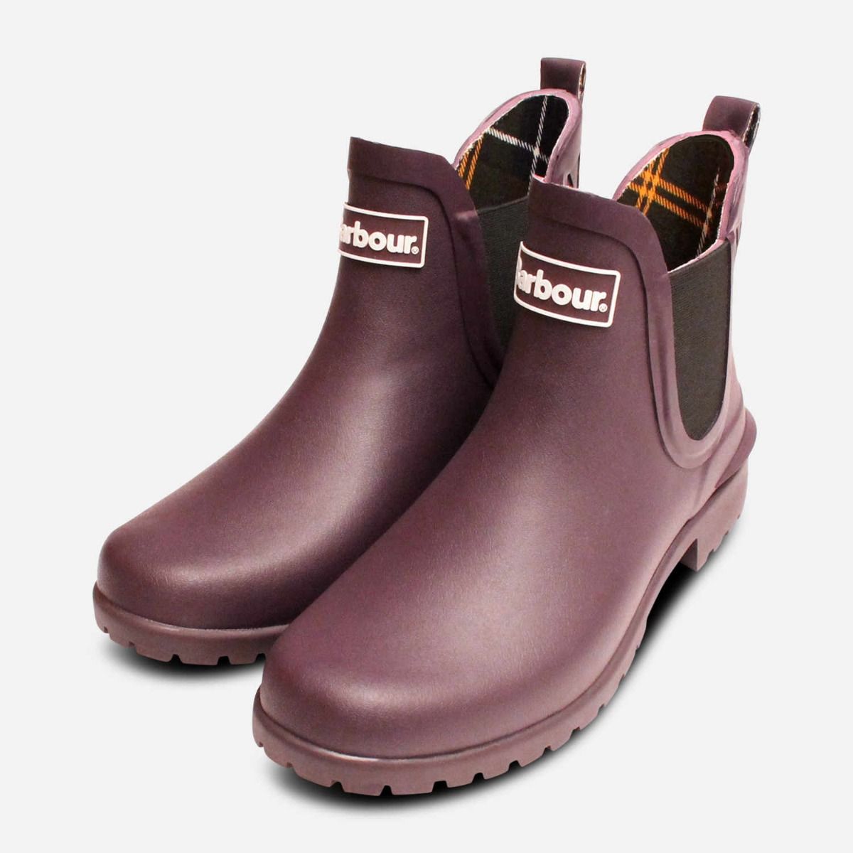 barbour short wellington boots