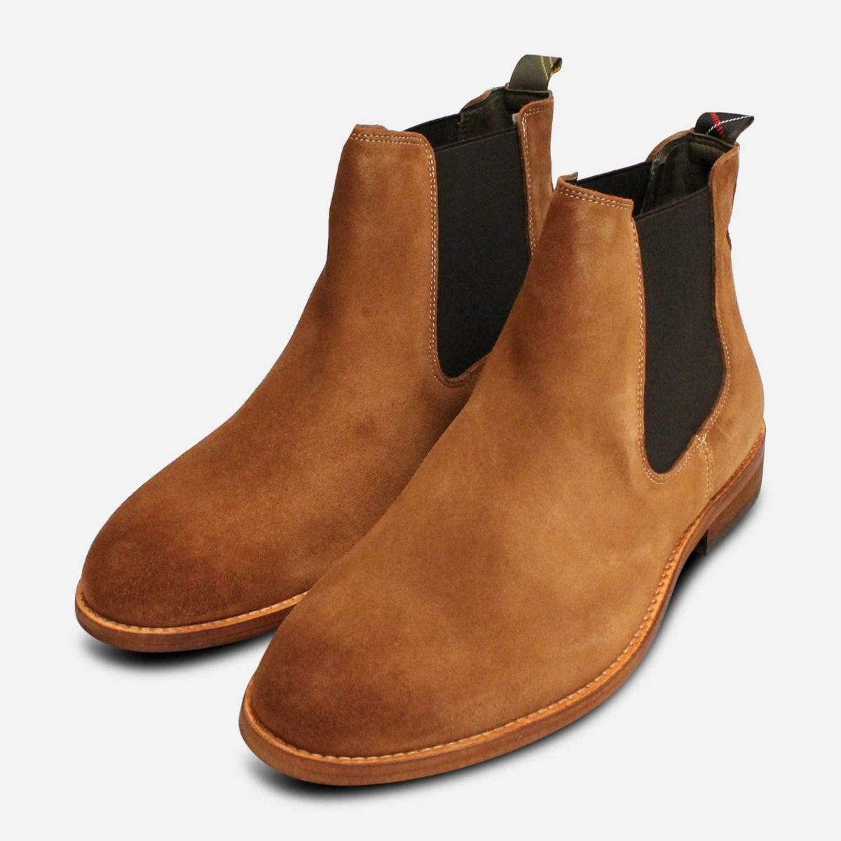 barbour suede boots