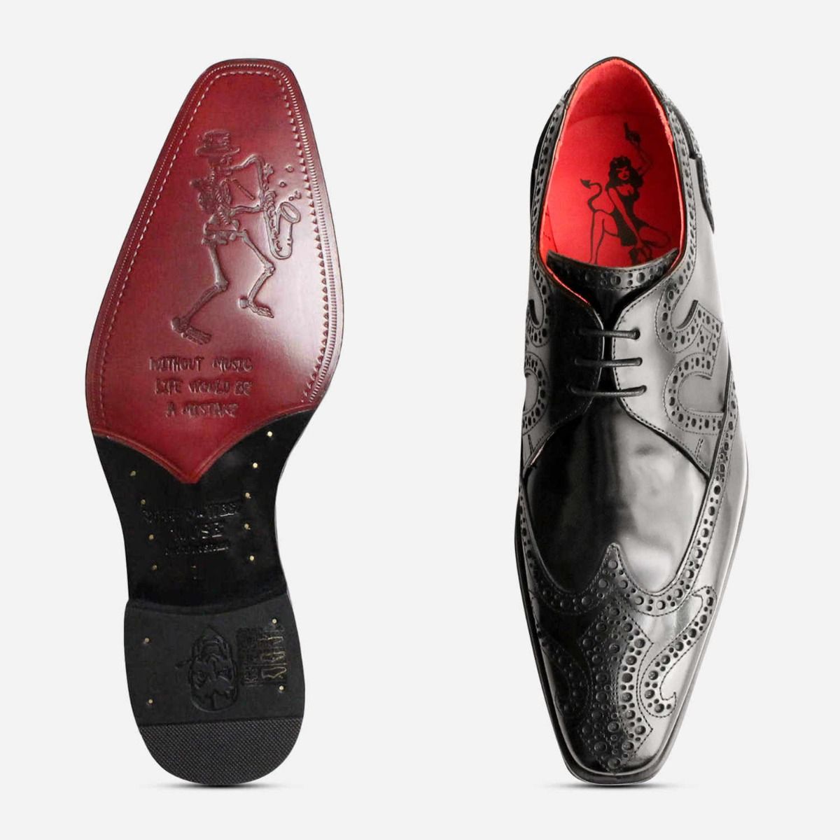 mens black dress shoes with red soles