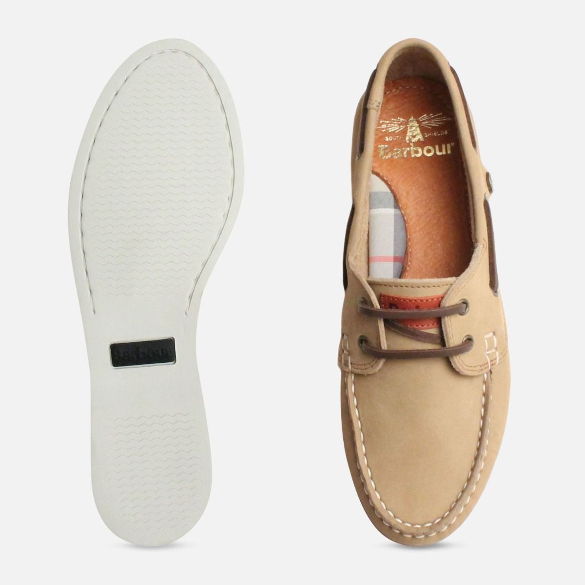 boat shoes beige