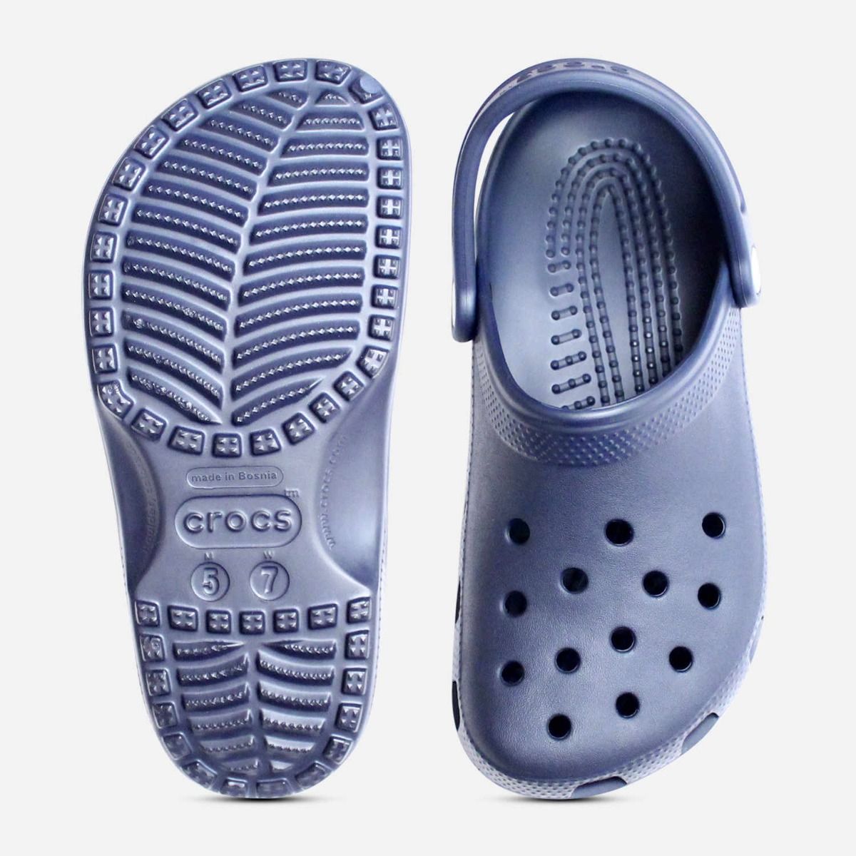 ladies navy crocs