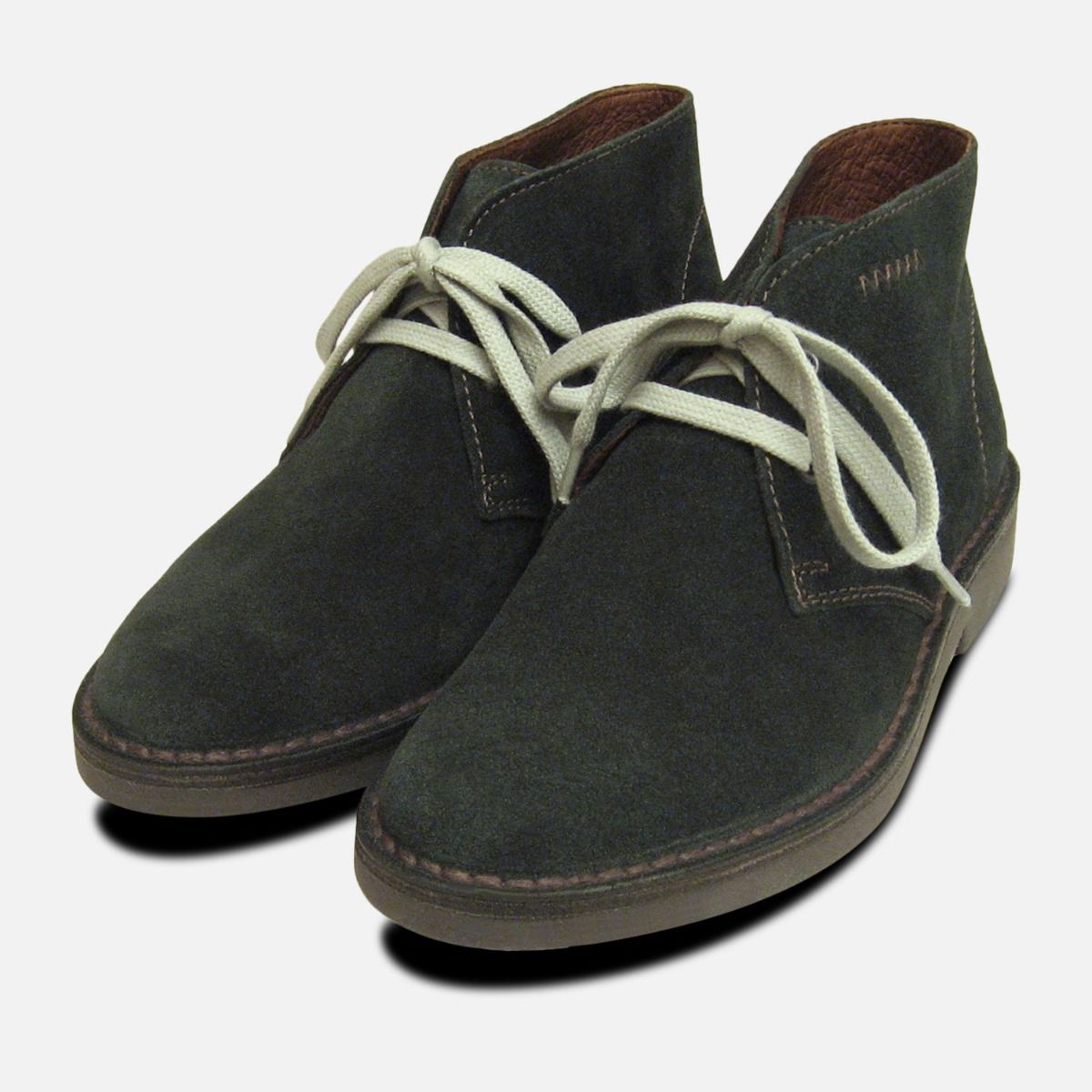green suede boots womens